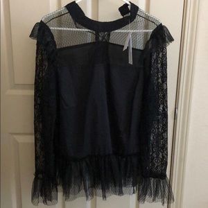 Black Blouse NWT